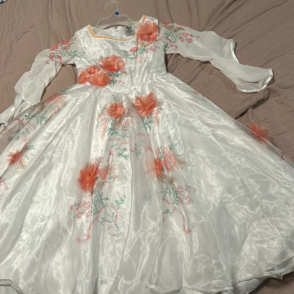 Live action Beauty and the Beast Belle’s wedding dress